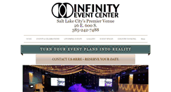 Desktop Screenshot of infinityeventcenter.com